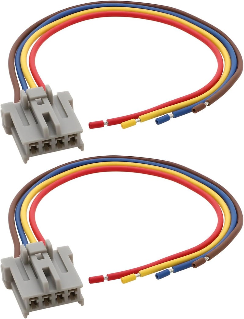 SING F LTD 2pcs 4 Pin Ignition Lock Harness for Motorcycle MPW-PLUG-001 Compatible with Honda PCX 125 14-21 - Image 1